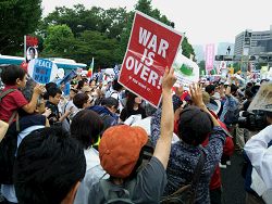 2015年8月30日「戦争法案廃案！安倍政権退陣！」国会行動